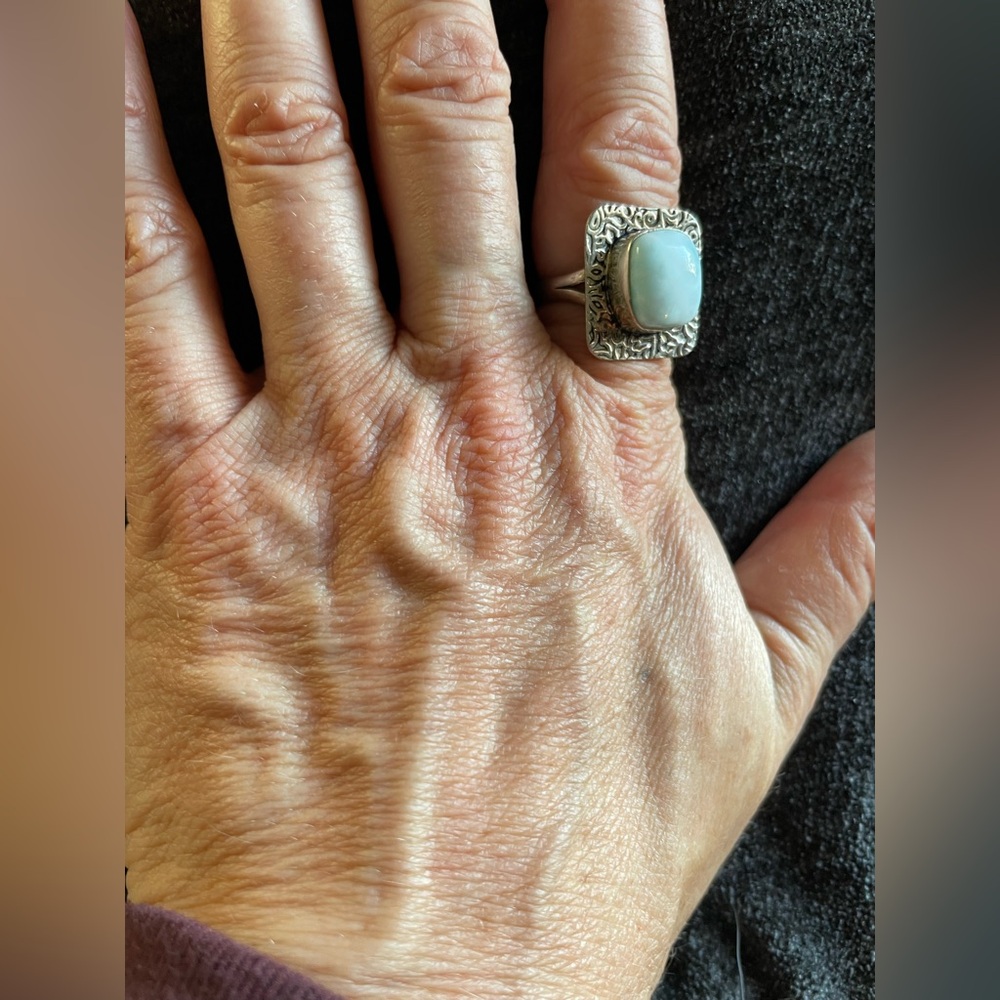 LARIMAR RING - Picture 5 of 6